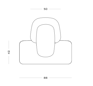 Secolo Clip Мягкое лаунж кресло  - Вид №3