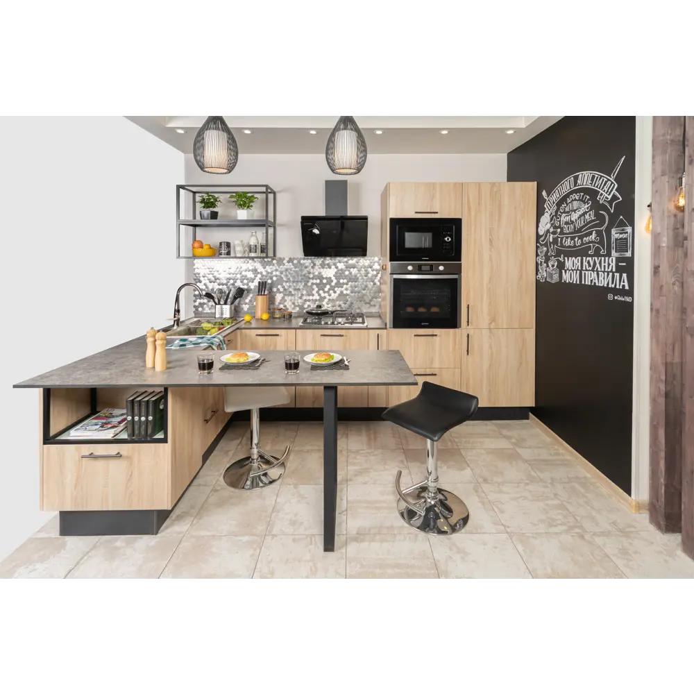 Фасад кухонный Сантьяго Delinia ID 14.7×76.5 см коричневый ЛДСП 82676475 STLM-0033767 - Вид №12