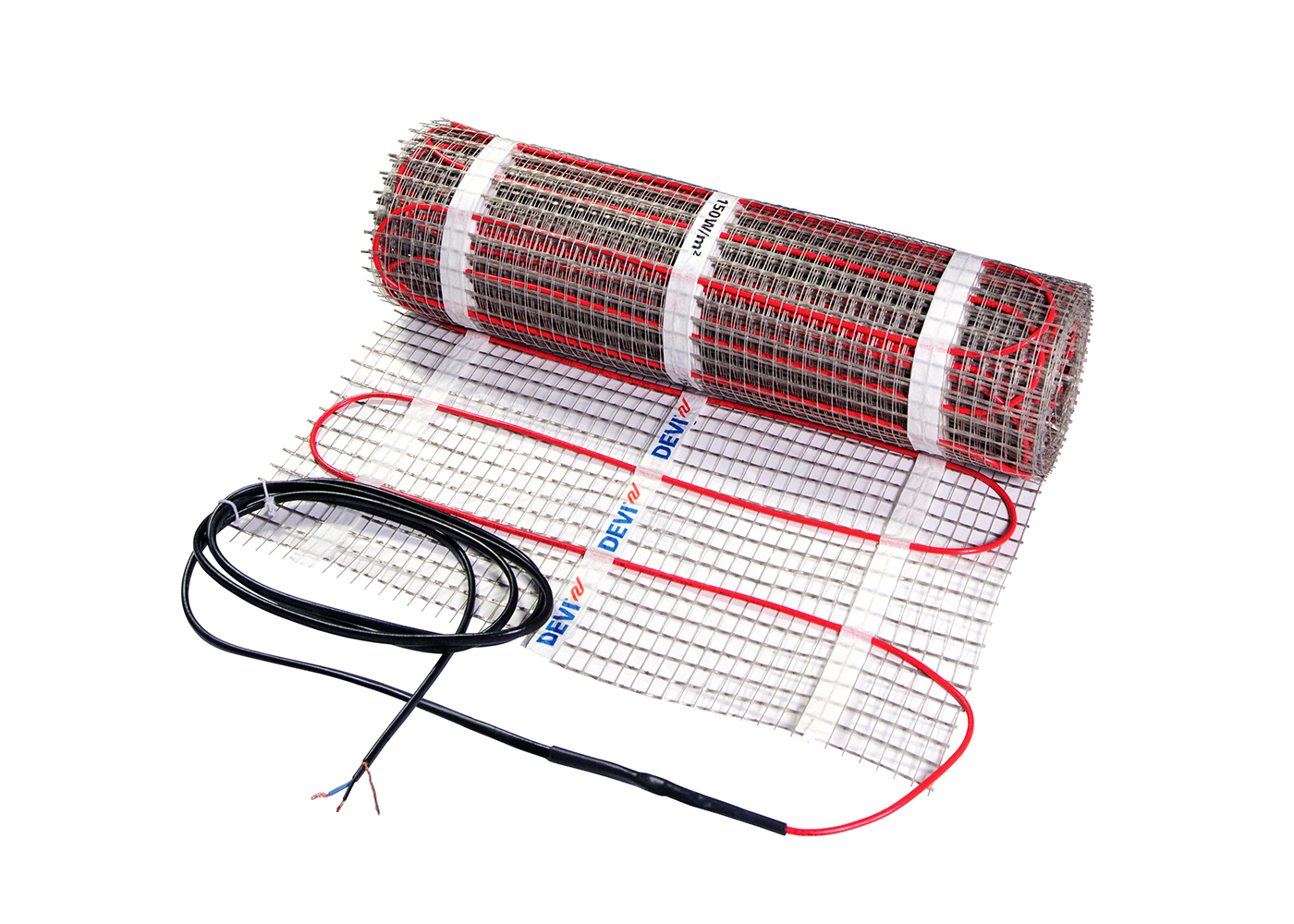 Danfoss DEVIcomfort™ 150T — двухжильные нагревательные маты для теплого пола под плитку DEVIcomfort 150T мат 1200Вт 230В 8м² 83030582 