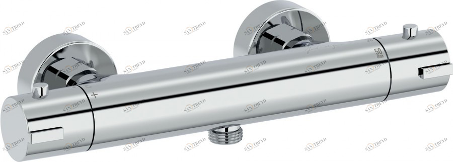 E24334-CP Настенный термостатический смеситель для душа Jacobdelafon BRIVE Santreyd