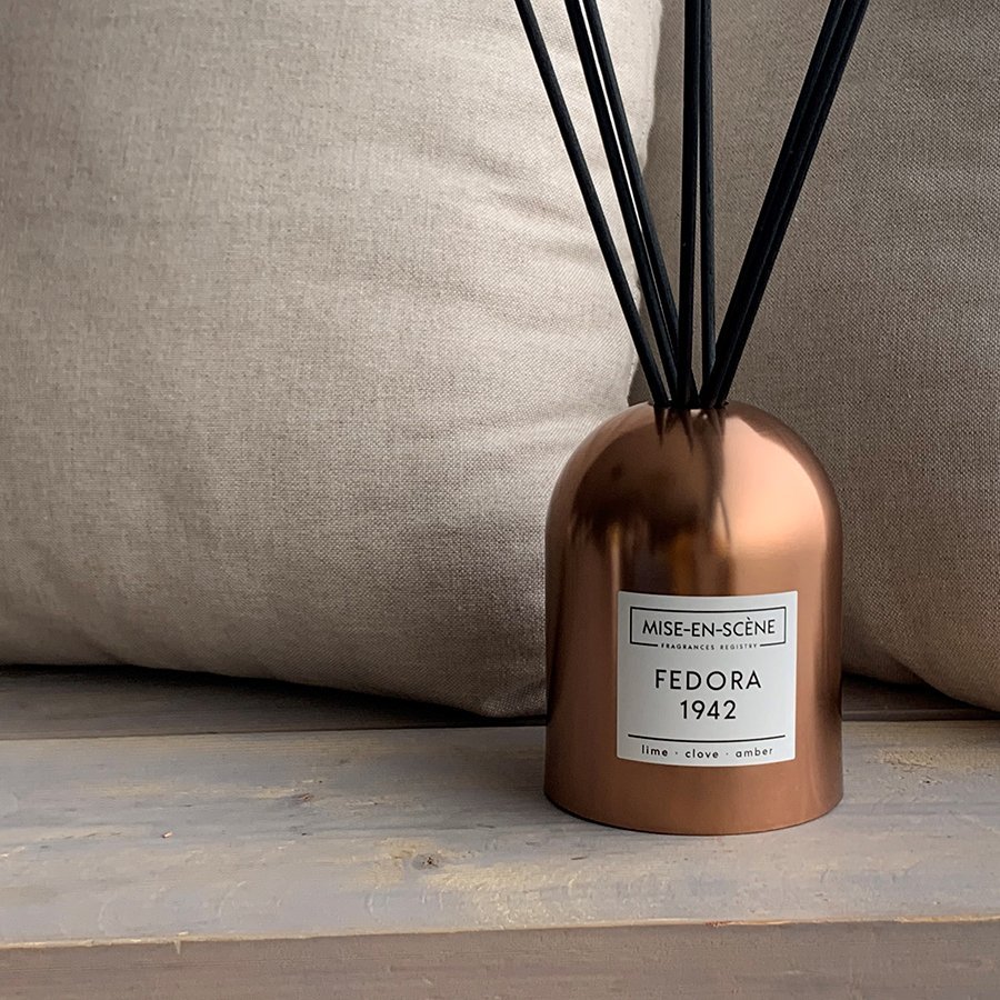 Диффузор ароматический Mise En Scene Fedora 1942 200 мл AMBIENTAIR  00-3895017 Бронза  - Вид №1