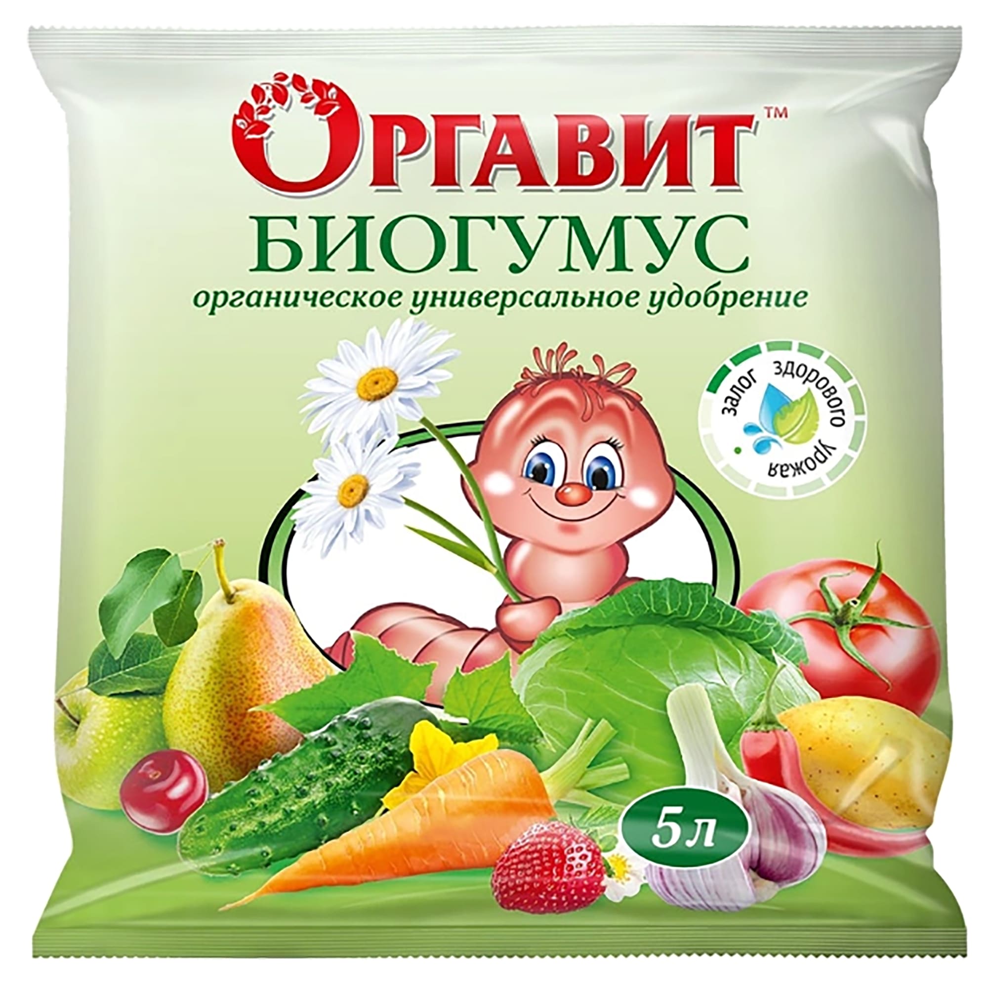83860381 Удобрение Оргавит биогумус 5 л Santreyd 