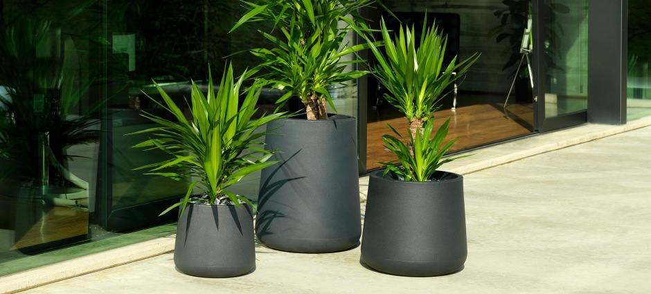 004003 Круглое кашпо s Vondom Vasija  - Вид №2