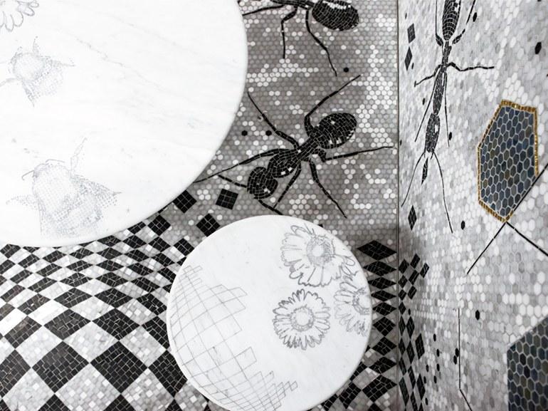 Lithos Mosaico Italia Мозаика из натурального камня Milano design week 2018 sun-id-1499486 - Вид №4