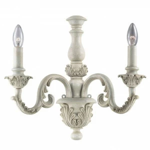 Бра Ideal Lux Giglio AP2 Bianco IDEAL LUX СВЕЧА 077687 Белый