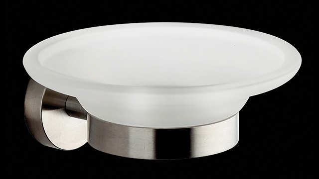 TH12374 Мыльница в ванную, подвесная, из матового стекла bagno&associati TECNOHOTEL INOX