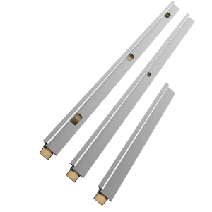 Дверная коробка Invisible 2500x65x35 мм левая цвет хром (2.5 шт.) 89461451 STLM-2096824