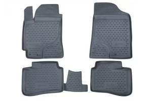 16086851 Коврики VW Touareg II 2010-2015, 2015-03/2018, 4 шт. серые NLC.51.31.211k ELEMENT