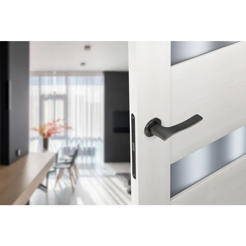 Дверные ручки Edson EDS-89H-R2 графит для межкомнатных дверей 85169314 STLM-0059364 - Вид №5