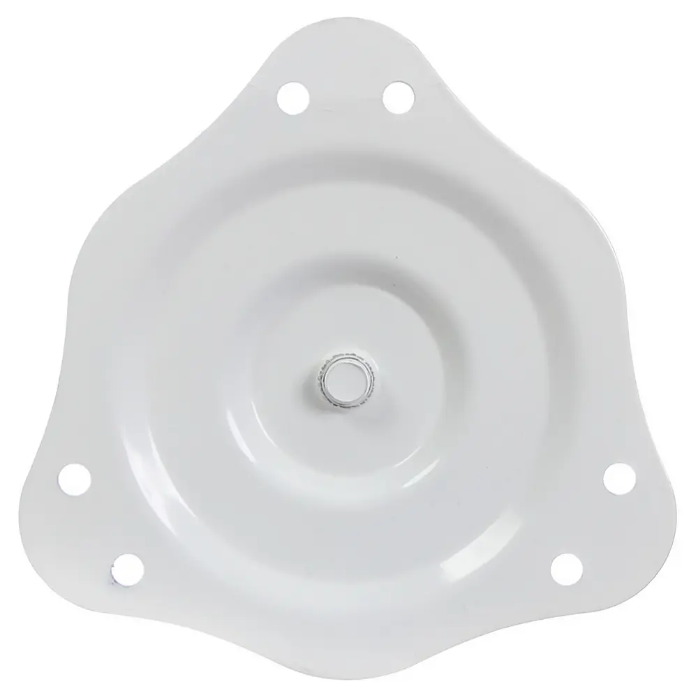 Ножка круглая 710х50 мм цвет белый LARVIJ STLM-2005192 - Вид №1