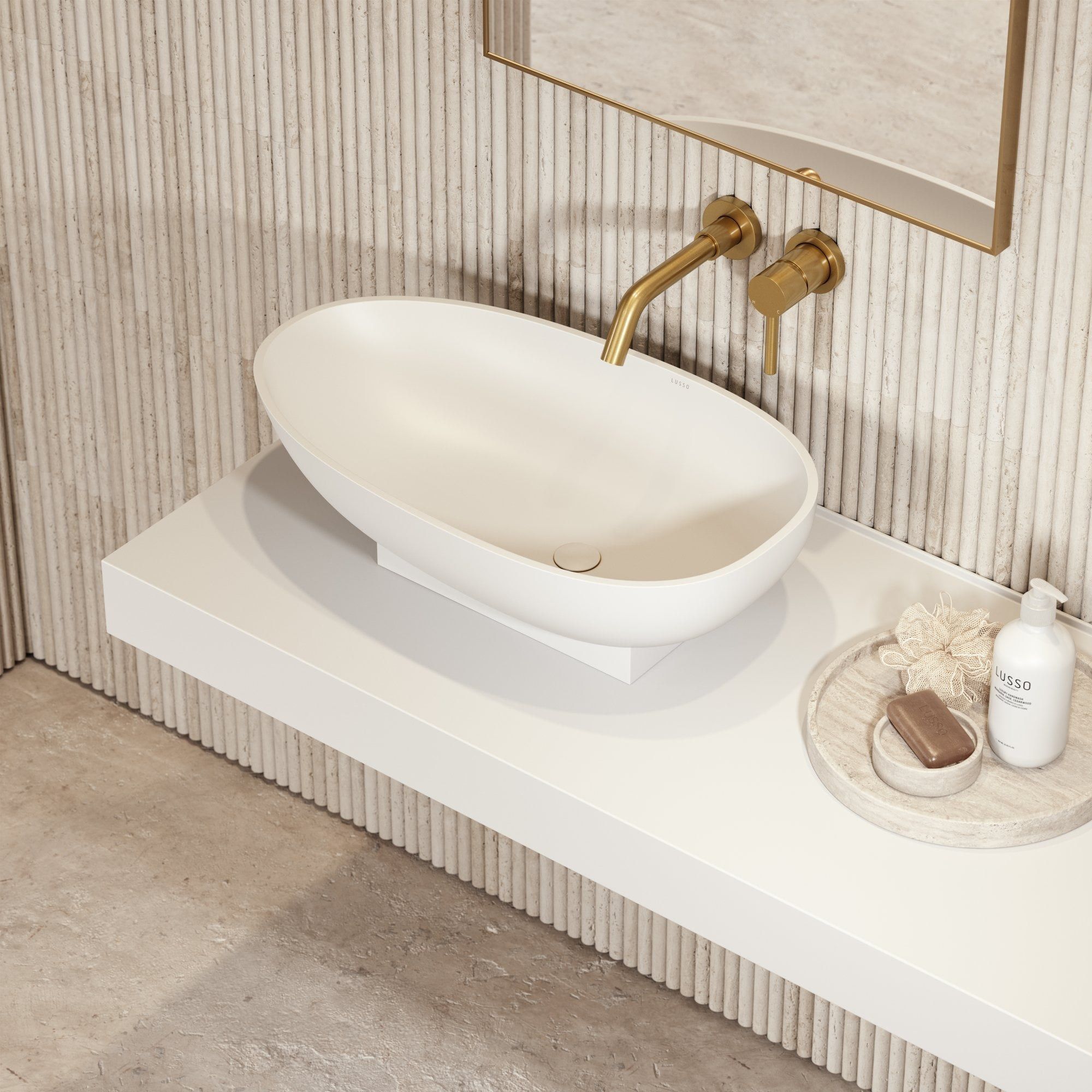 Овальная столешница из смолы LUSSO Cocoon ARCH-00112862 - Вид №2