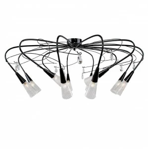 Потолочная люстра Lightstar Aereo 711127 LIGHTSTAR ДИЗАЙНЕРСКИЕ, AEREO 137010 Черный