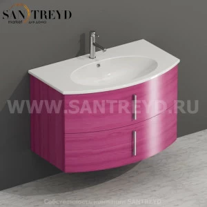 MDMC80Y6077 Тумба с двумя ящиками 78 см розовая Globo 4ALL Италия