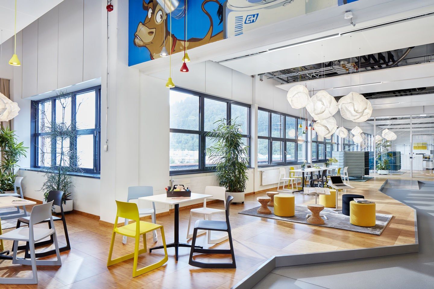 Прямоугольный стол из стали и дерева со спицевым основанием VITRA Bistro Table ARCH-00069729 - Вид №2