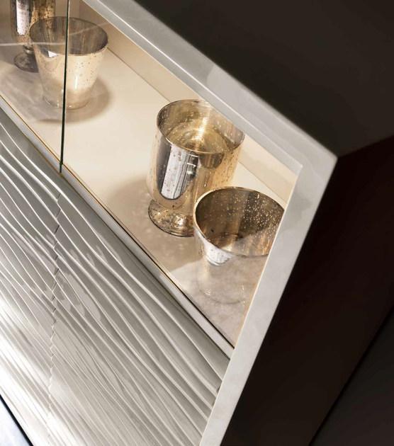 CorteZari Буфет лакированный с распашными дверцами Zoe gold 791 - Вид №2