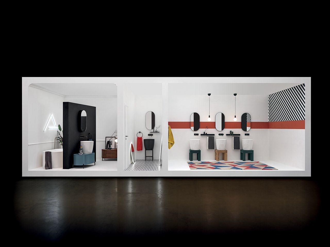 Керамическая круглая раковина Axa DP ARCH-00054636 - Вид №2