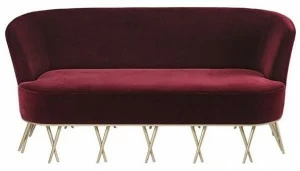 Paolo Castelli Бархатный диван Orus