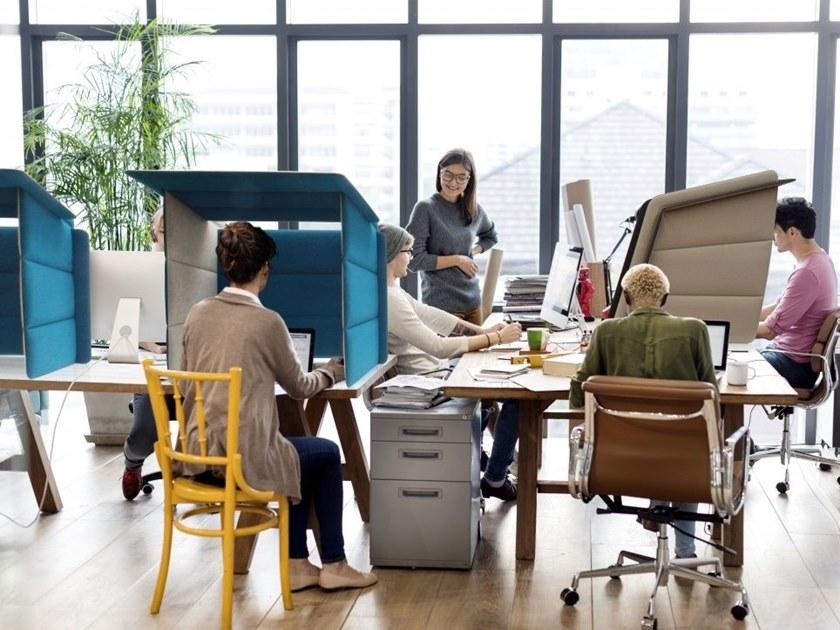 Slalom Звукопоглощающая перегородка стола Ecorange sun-id-1356799 - Вид №2