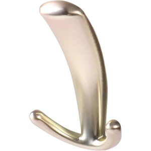 Крючок Larvij цинковый тройной цвет латунь