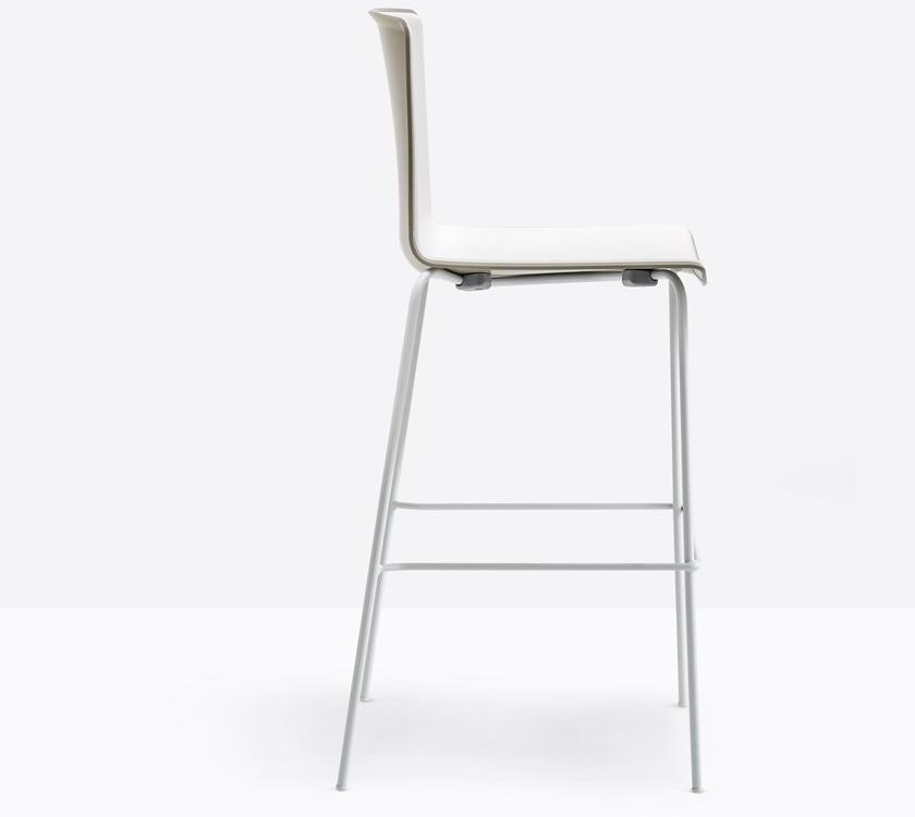 Pedrali Табурет высокий полипропиленовый с подставкой для ног Tweet 896 - Вид №2