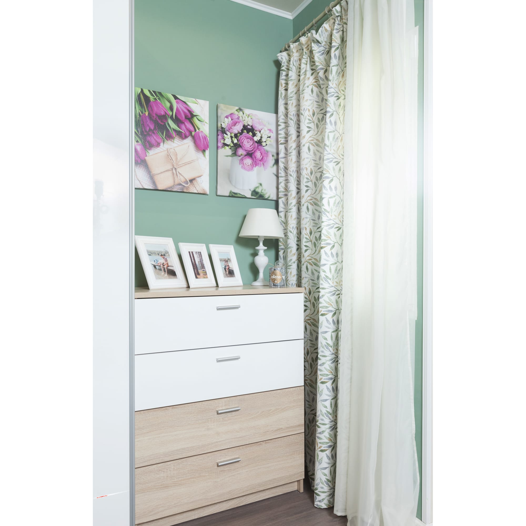 18592745 Каркас комода 99x80x44,3 см, 4 ящика, цвет дуб сонома Santreyd  - Вид №12