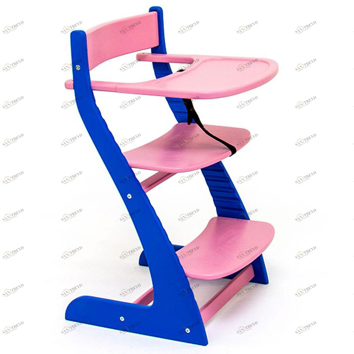 Детский растущий регулируемый стул "Усура" синий, лаванда БЕЛЬМАРКО  326893 Синий;розовый Santreyd 