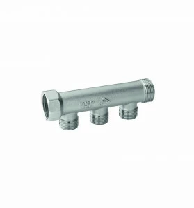 Carlo Poletti C30301T35 Коллектор простой, сборный, 3 ответвлени, межосевое расстояние 40 мм.