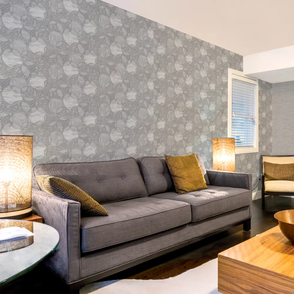 Обои виниловые Аспект Ру Сфера серые 1.06 м 70328-14 STLM-2202531 - Вид №3