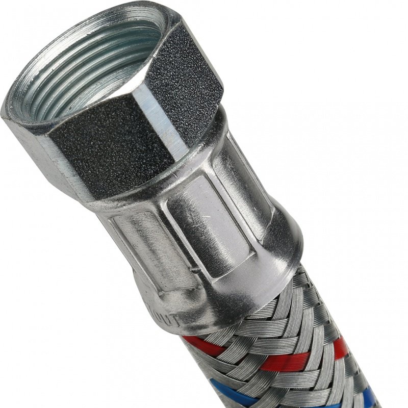 Гибкая подводка для воды ВР 3/4 х ВР 3/4 STOUT - 600 мм SHF0306182020 - Вид №2