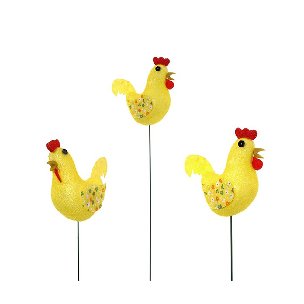 219563 Декоративное изделие "Петушок на палочке" 7 х 8 см РЕМЕКО 