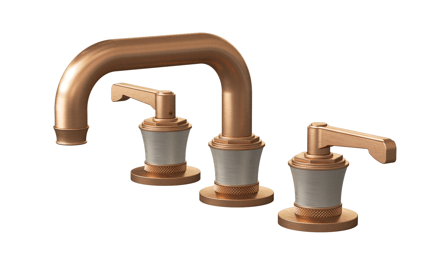 E-11610-R3BNi-LM60B-BRG Смеситель для умывальника на 3 отвертия GRAFF Vignola