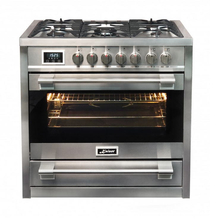 8124534 Комбинированная плита Kaiser HGE 93505 R серебристый STDN-0031365