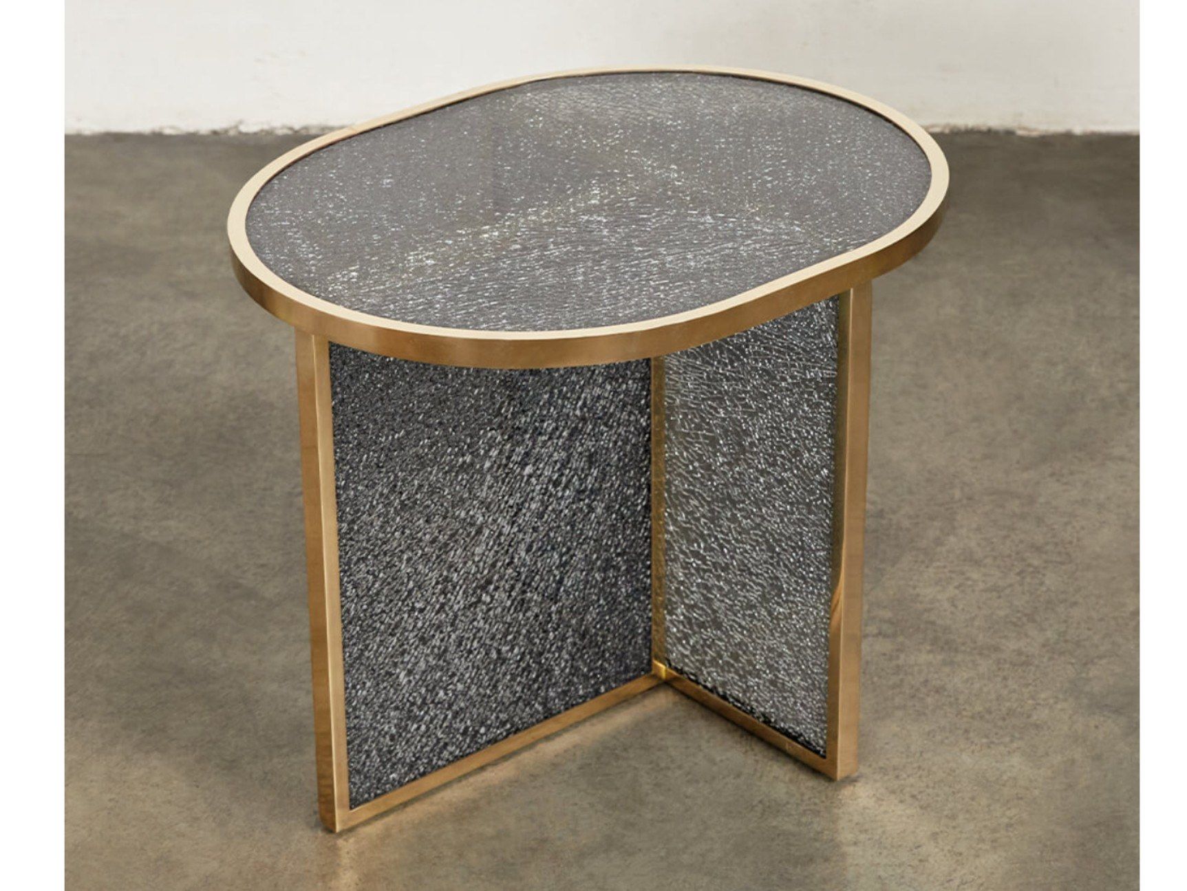 Журнальный столик из закаленного стекла Kelly Wearstler Superluxe Fractured ARCH-00040974 - Вид №2