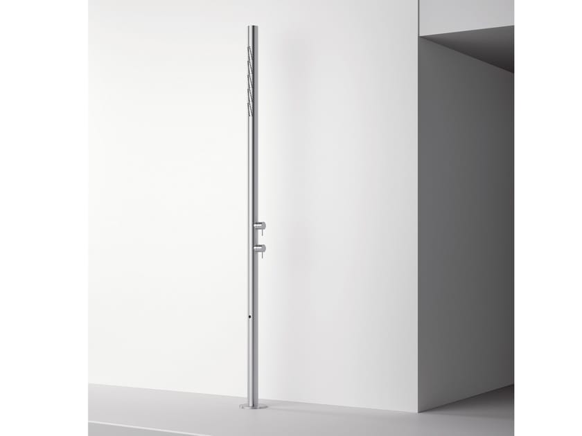 Открытый душ из нержавеющей стали Zazzeri Z316 MONO ARCH-00119018