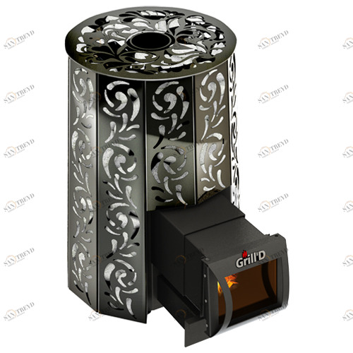 Печь для бани GRILL'D Violet Long PRO с закрытой каменкой 6284