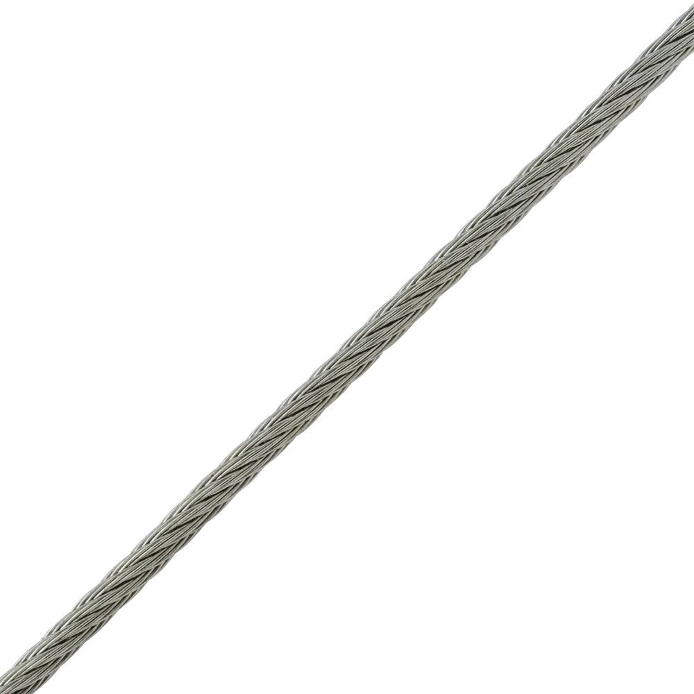 Трос Standers нержавеющая сталь А4 DIN 3055 1.5 мм цвет серебро 10 м/уп STLM-2013560