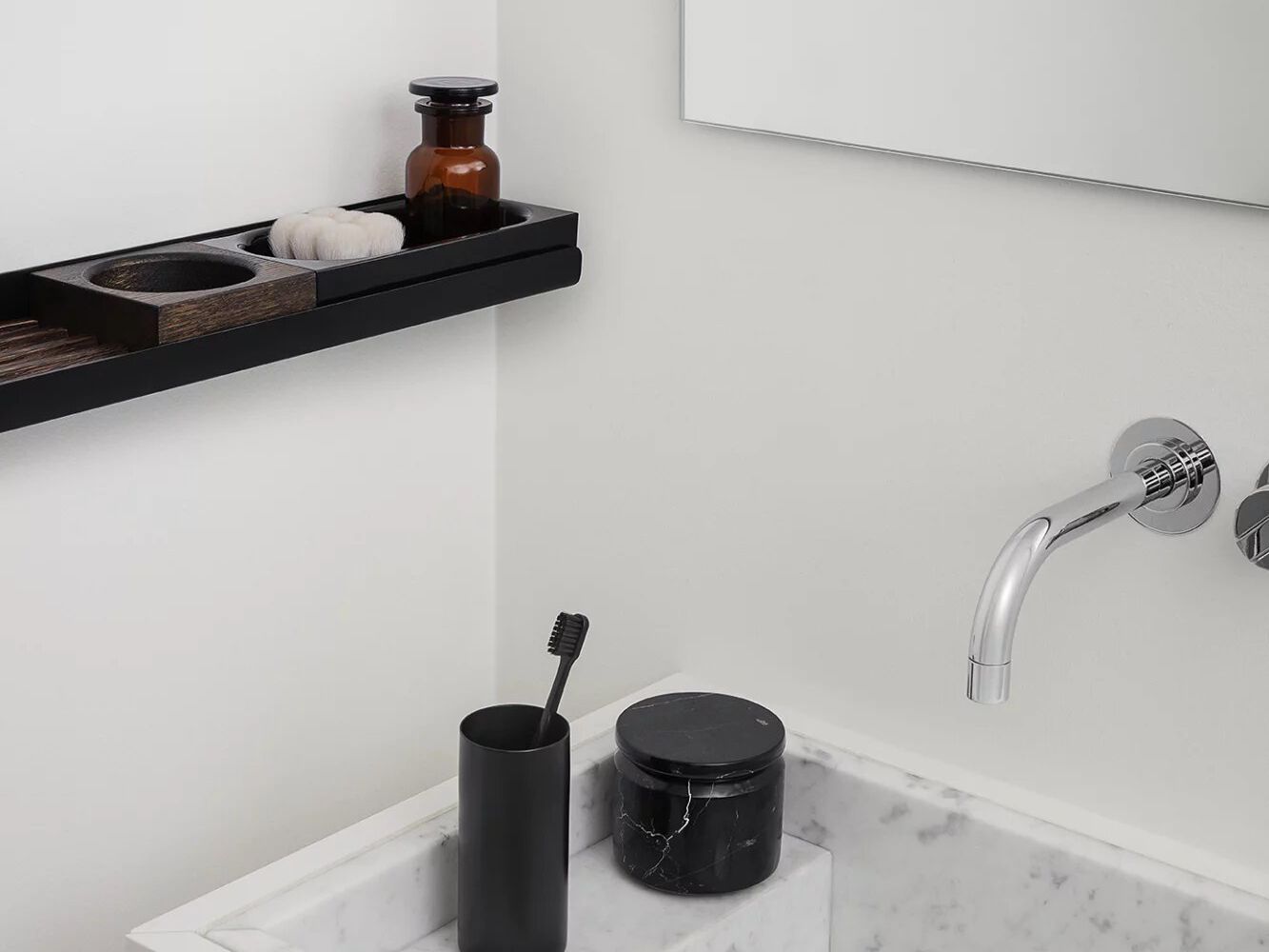 Стальная полка для ванной blomus мода ARCH-00030631 - Вид №4