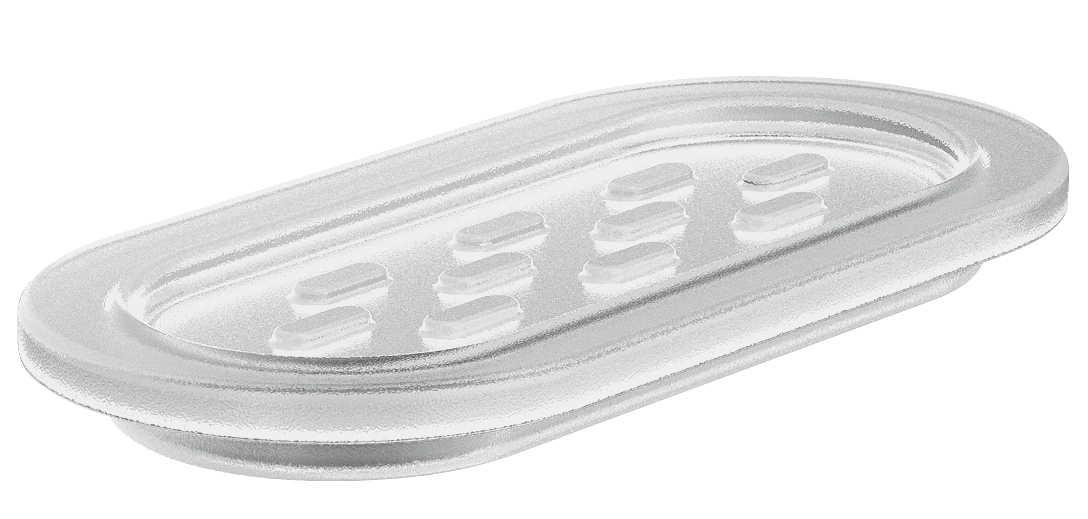 A151 Gedy G-Azzorre, стеклянная мыльница для полотенцедержателя А147 