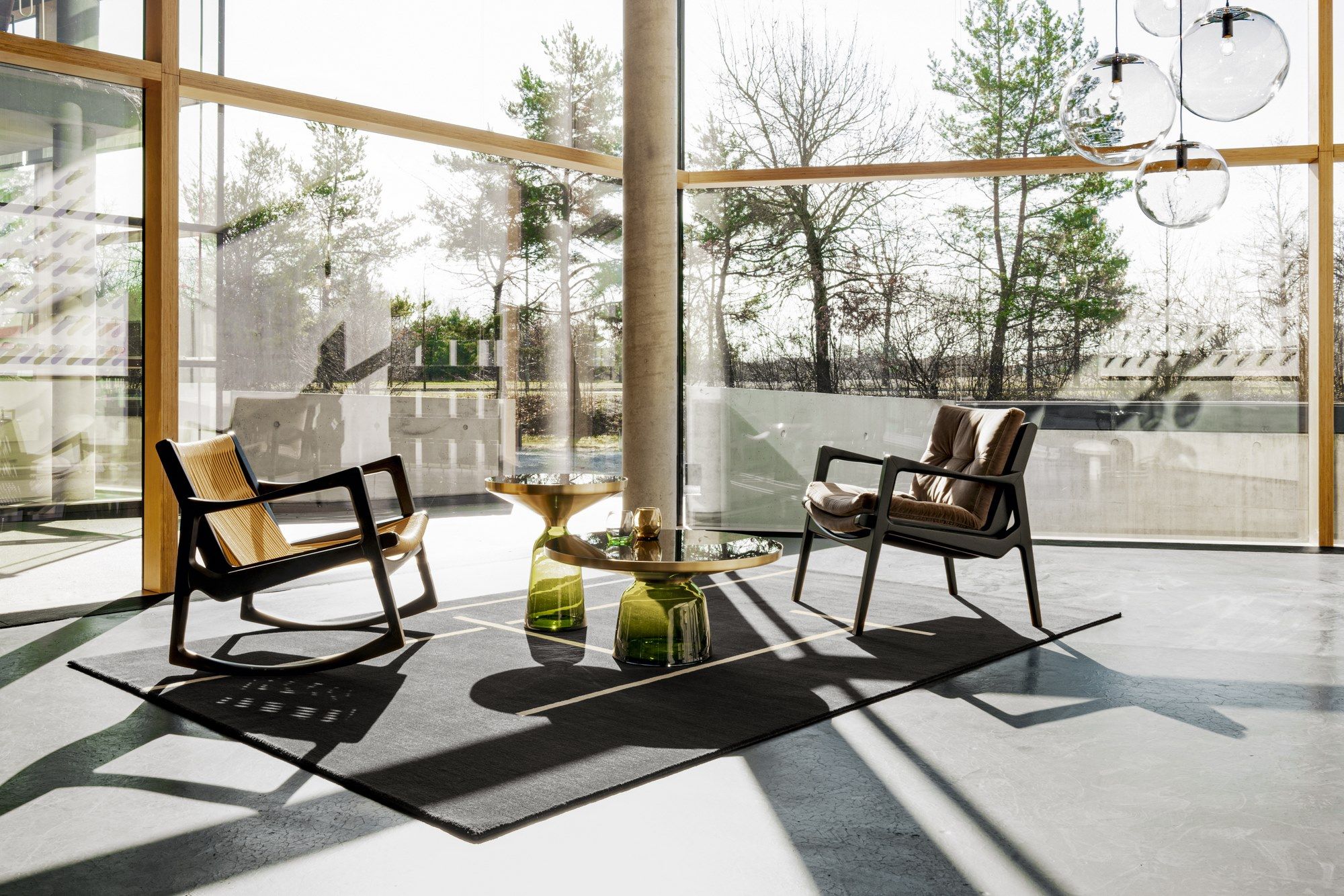 Прямоугольный ковер ручной работы из шерсти Classicon MONOLITH ARCH-00120294 - Вид №5