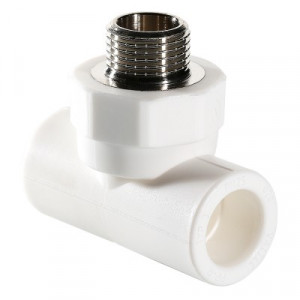 VTp.733.0.03204 Фитинг полипропиленовый – тройник с переходом на наружную резьбу Valtec 32 мм х 1/2"