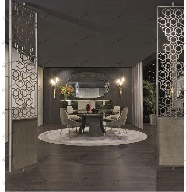 Longhi Изготовленный на заказ алюминиевый разделитель Loveluxe 2018 – illusion collection Y 402