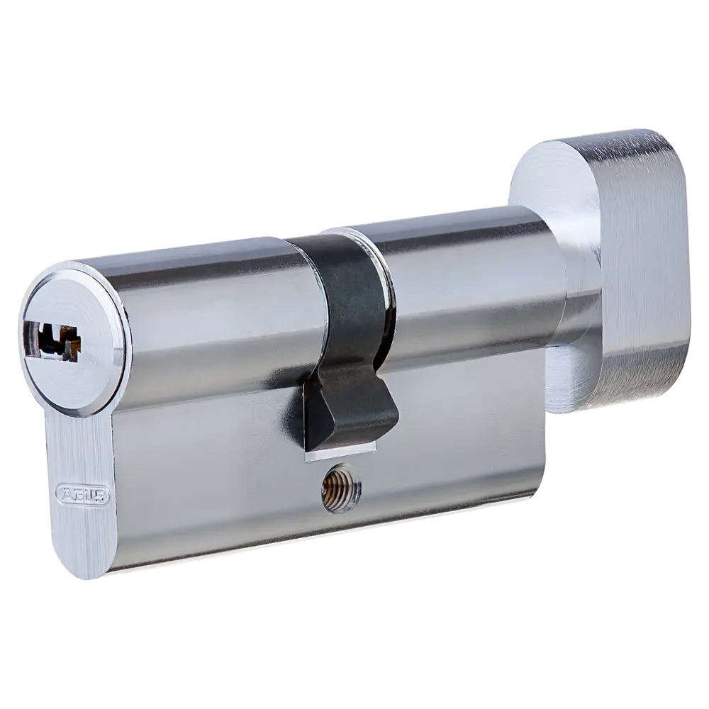 Цилиндр Abus 30х30 мм, ключ/вертушка, цвет никель 82389989 STLM-2047229 D6