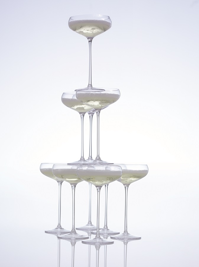 G1154-08-301 Набор бокалов для шампанского wine, 215 мл, 4 шт. LSA International  - Вид №2
