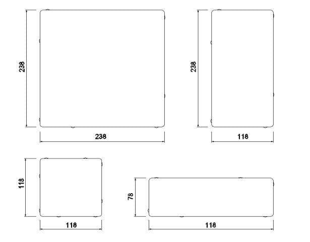 Твердый самоблокирующийся бетон Gallotta Антикаты ARCH-00047649 - Вид №1