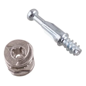 Набор эксцентриковых стяжек 18x24 мм сталь серебристый 4 шт. 89442766