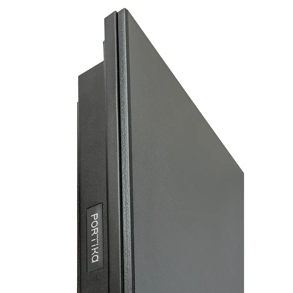 PORTIKA Порта Р-3 - Входная металлическая дверь с зеркалом, графит/венге 84531960 STLM-0051317 - Вид №10
