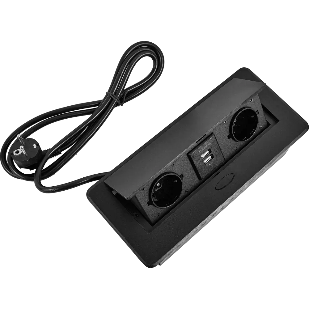 Skybeam Встраиваемый выдвижной удлинитель с 2 розетками 89212827 STLM-1119193