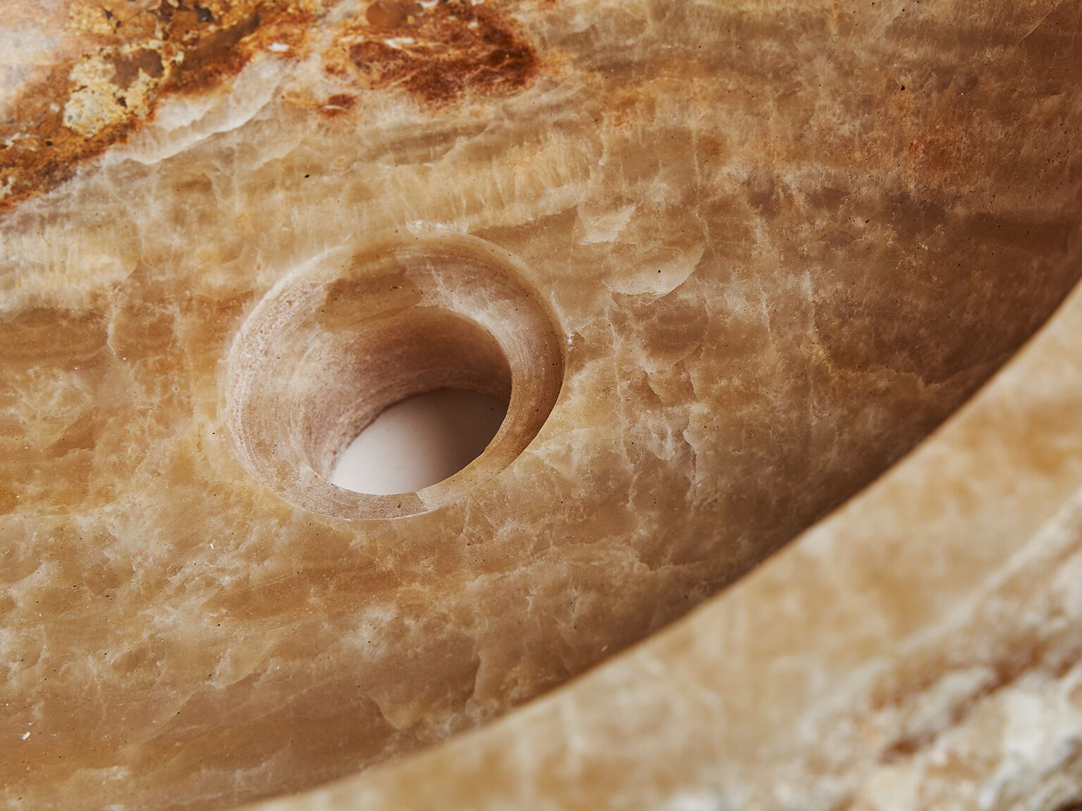 Умывальник с одной столешницей из оникса Vical Home FIONA ARCH-00046610 - Вид №2