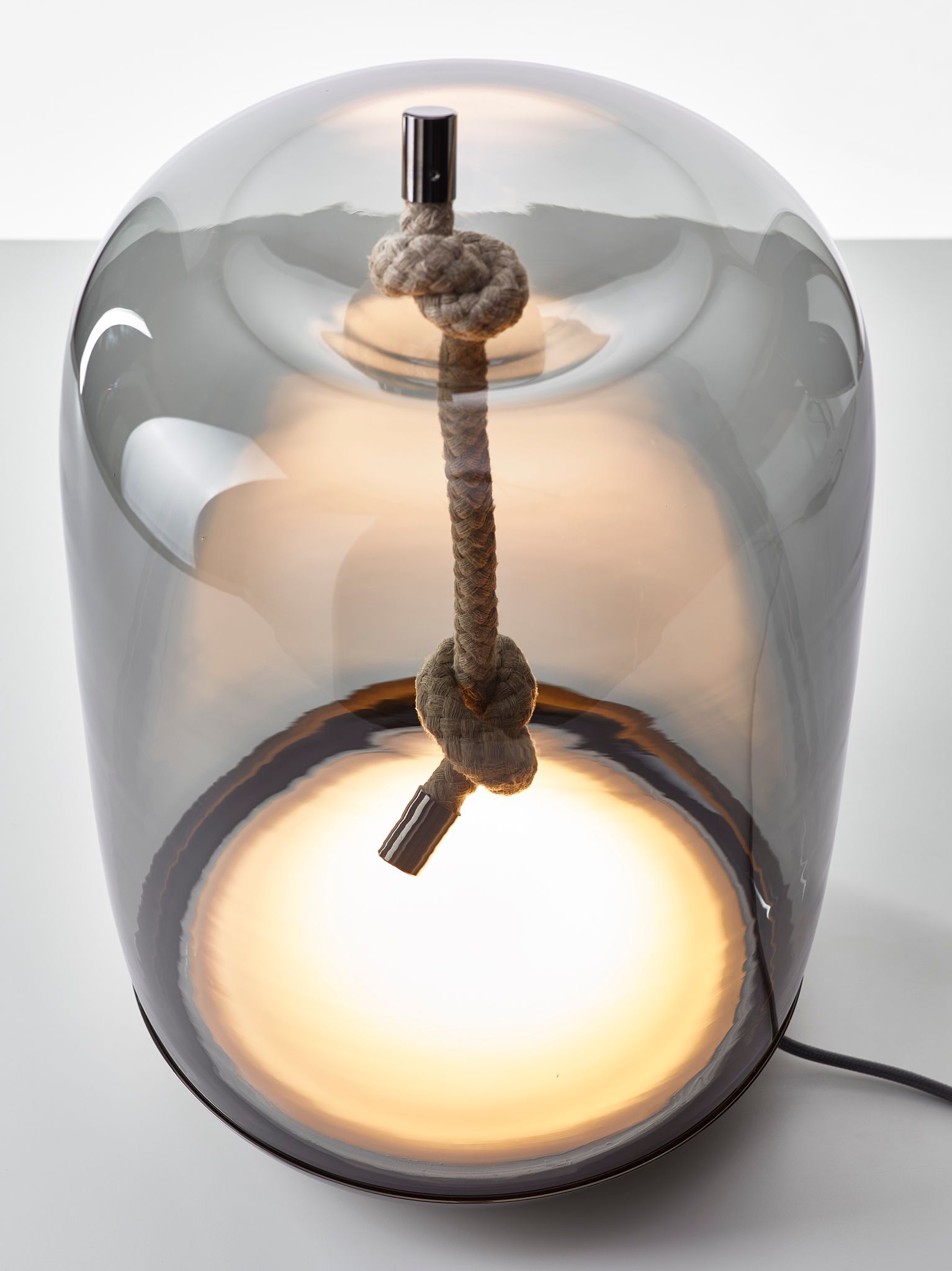 Светодиодная настольная лампа из дутого стекла BROKIS Узел ARCH-00115912 - Вид №9