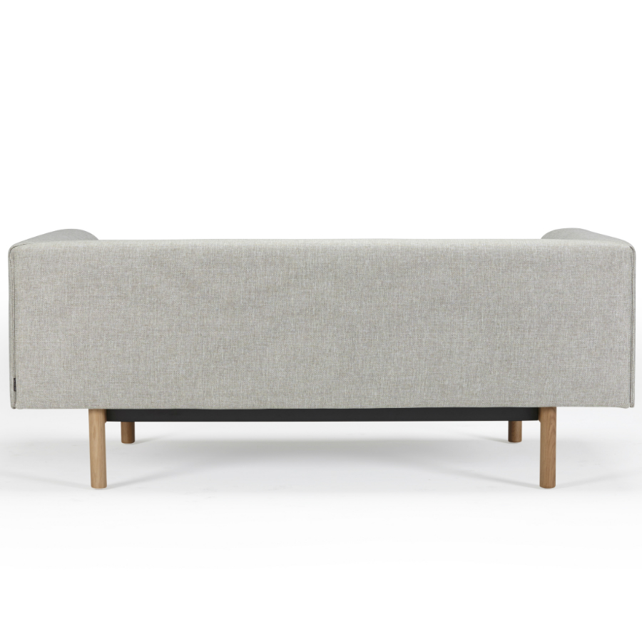 Диван-софа двухместный с мягкими подлокотниками Ebeltoft, лакированный дуб, темно-песочный Kragelund 21002202244 - Вид №3